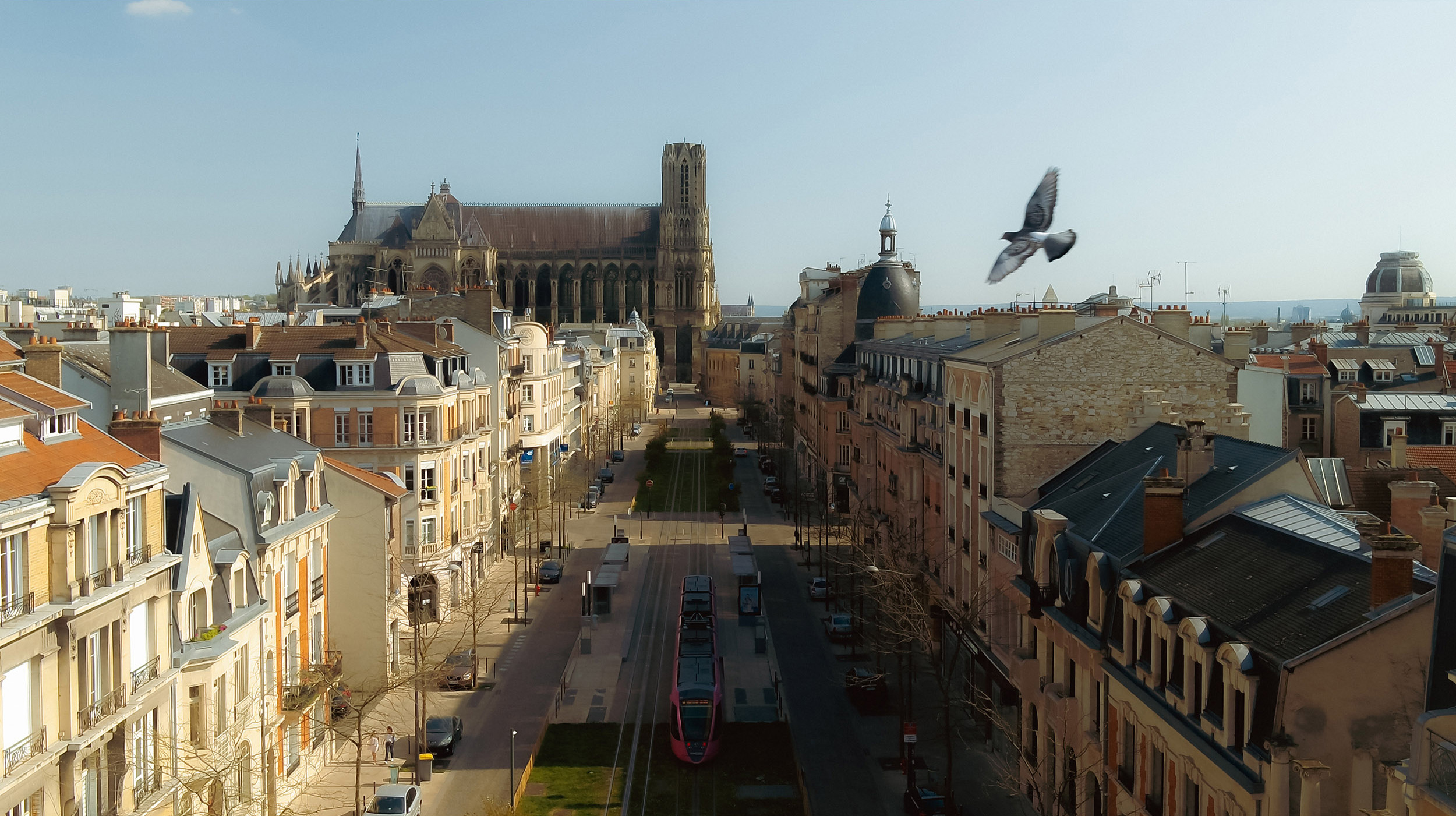 Vue aérienne