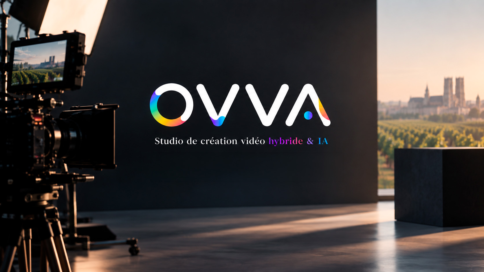 OVVA Studio : création vidéo hybride et intelligence artificielle à Reims